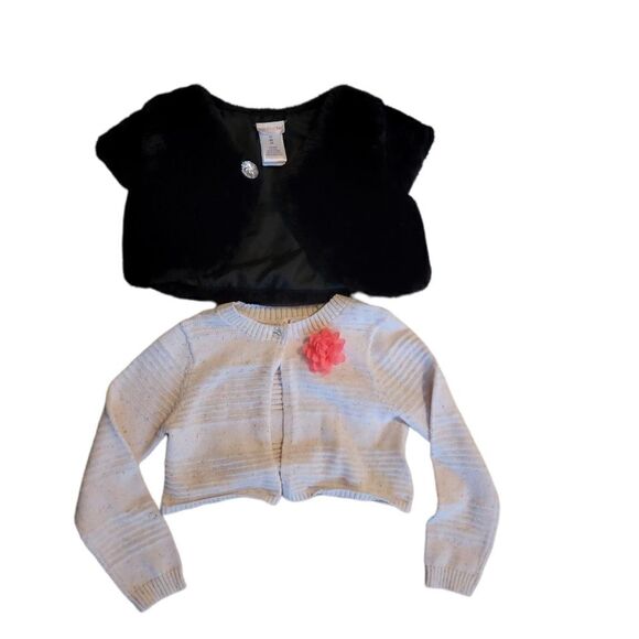 2 Crop Cardigans Size 2T - Picture 1 of 3